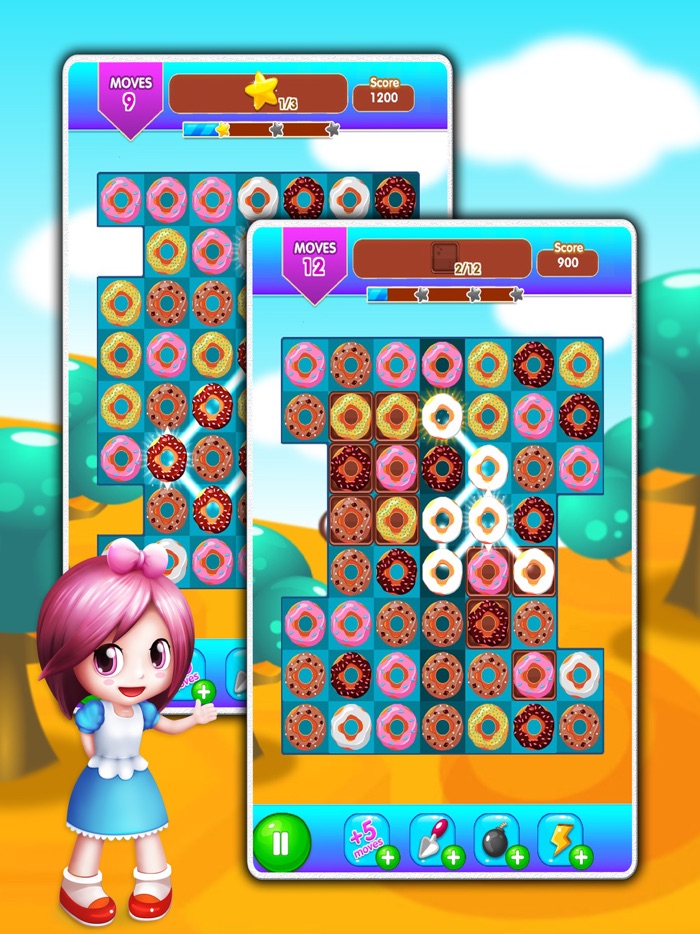 Donut Maker Crush Pop