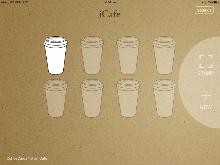 iCafe Coffee Cards