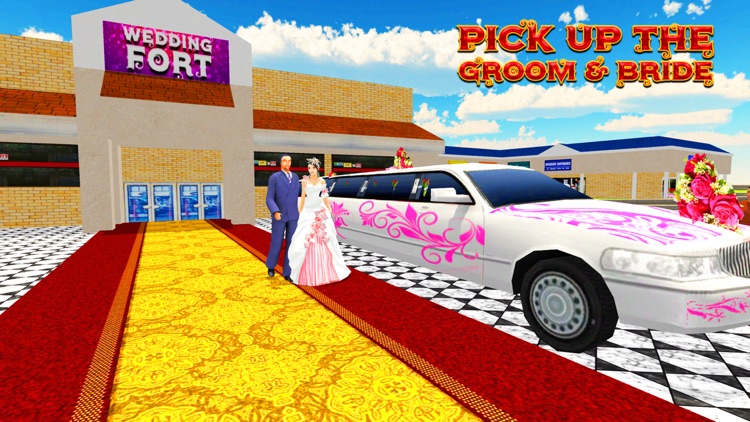 City Bridal Limo Car Simulator & Parking Drive