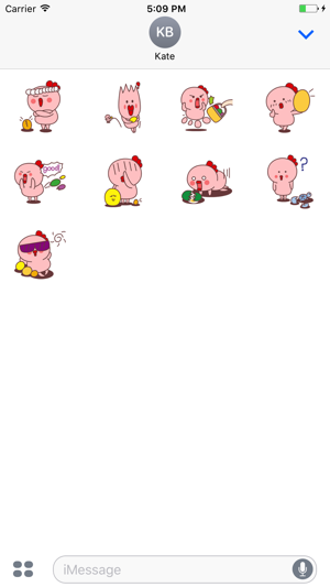 Amazing Chick - Stickers - Emoji - Emoticons(圖2)-速報App