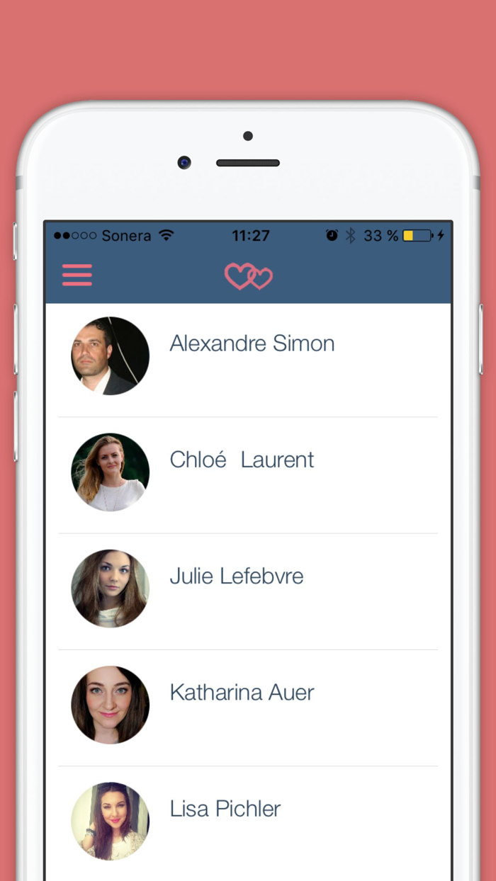 Dating-App Treffen Sie sich mit Singles