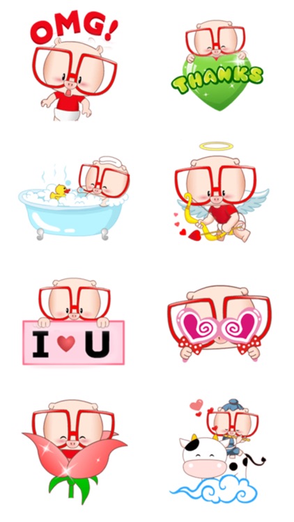 Cute Piggy Stickers!