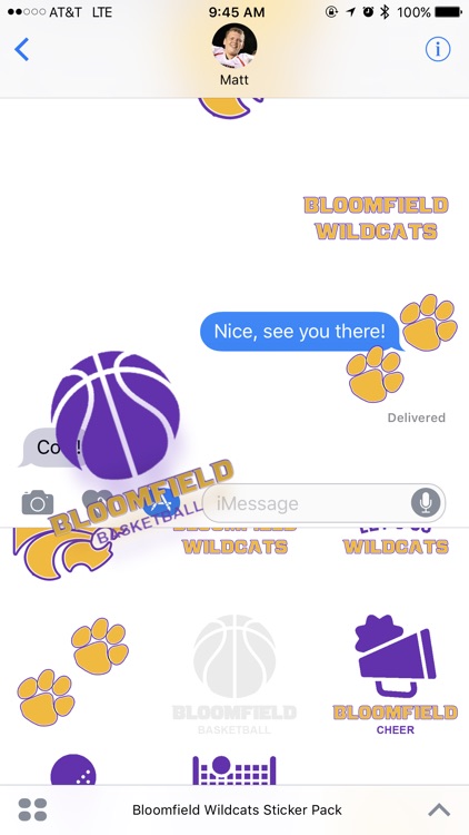 Bloomfield Wildcats Sticker Pack
