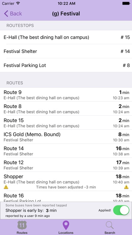 The JMU Bus App