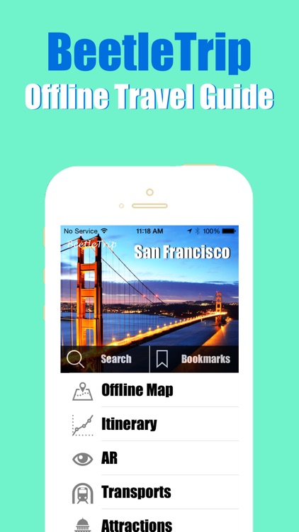 San Francisco travel guide offline city metro map