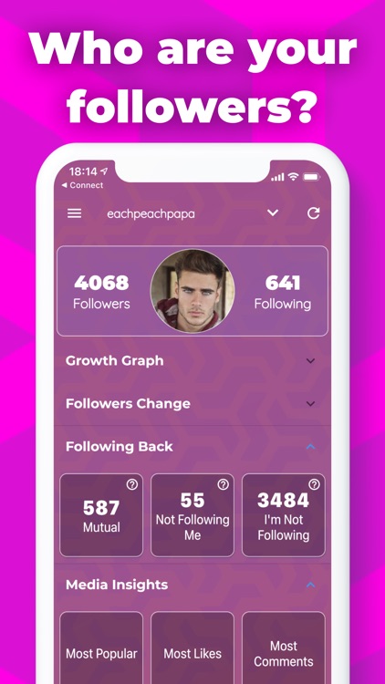 Followers Analyzer for IG Ins screenshot-5