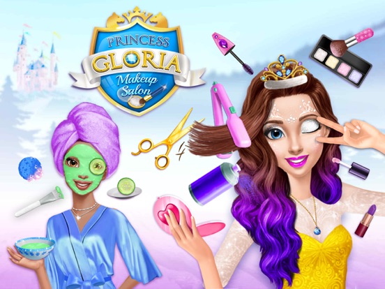 Princess Gloria Makeup Salon - No Ads на iPad