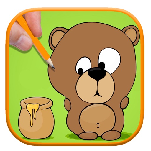 Best Coloring Book Game For The Bear Version Icon