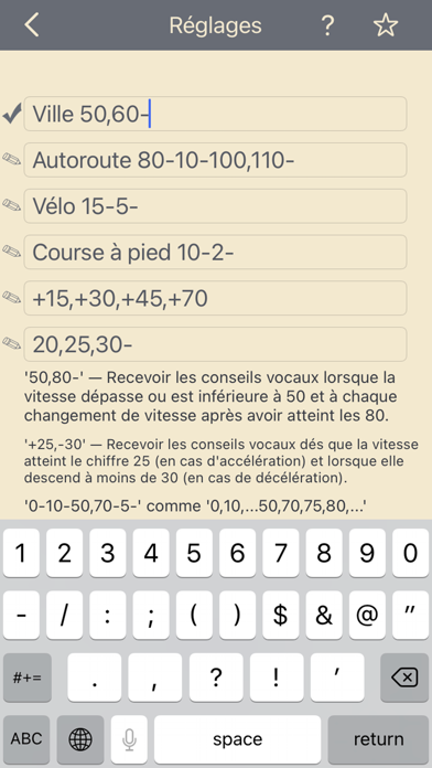 Compteur de vitesse parlant Compteur de vitesse parlant