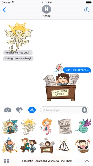 FANTASTIC BEASTS AND WHERE TO FIND THEM STICKERS(圖1)-速報App