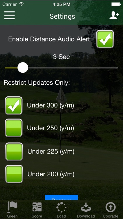 Golf GPS Rangefinder Audio Edition - FreeCaddie screenshot-3