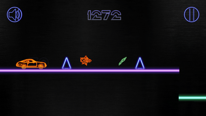 Infinite Neon Runner