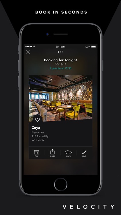 Velocity – Only the Best Restaurants screenshot-3