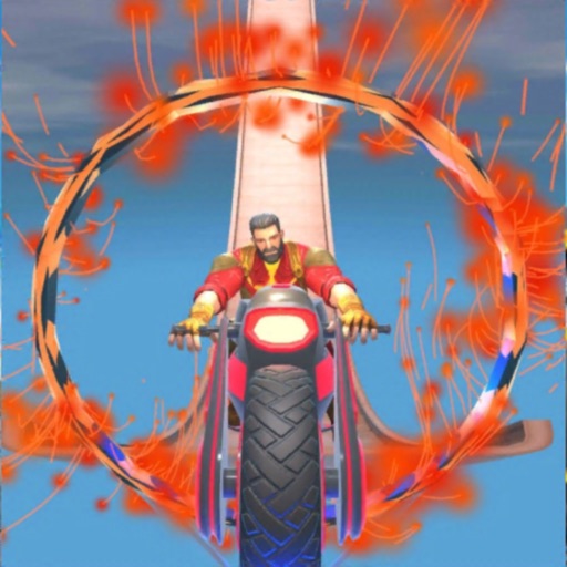 SuperHero Bike Stunt Racing Go iOS App