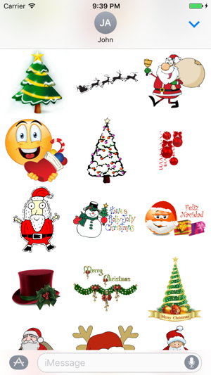 Christmas Stickers+