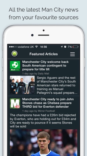 Sport RightNow - Man City Edition(圖1)-速報App