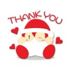 Santa Girl Stickers set 2 for iMessage