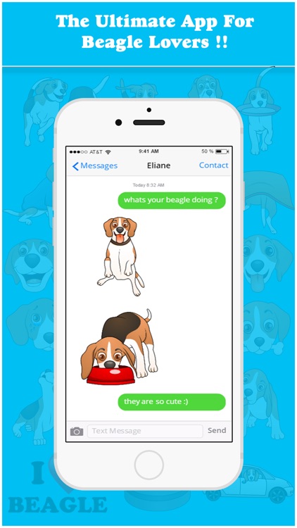 BeagleMoji - Cute Beagle Emojis & Stickers