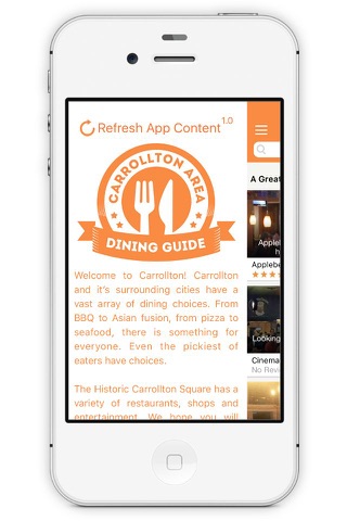 Carrollton Area Dining Guide screenshot 2