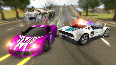 How to cancel & delete Police Car Chase Smash vs Criminal Gangster Escape from iphone & ipad 4