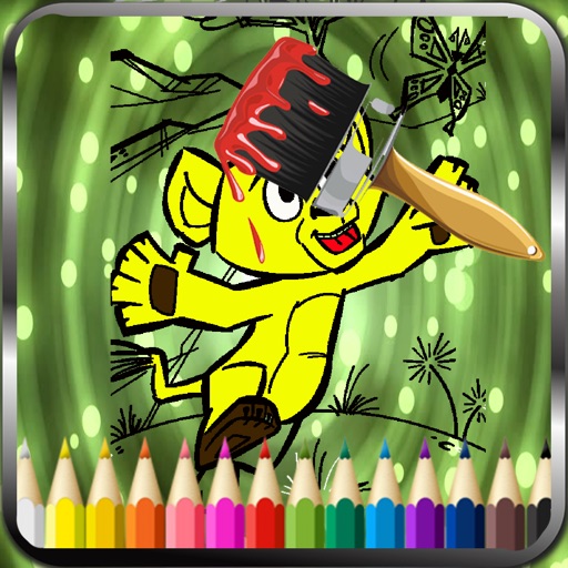 Animal Madagascar Coloring Version iOS App