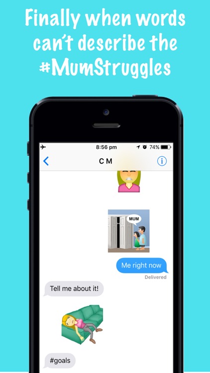 Mumma Moji - Emojis For Those Mum Moments