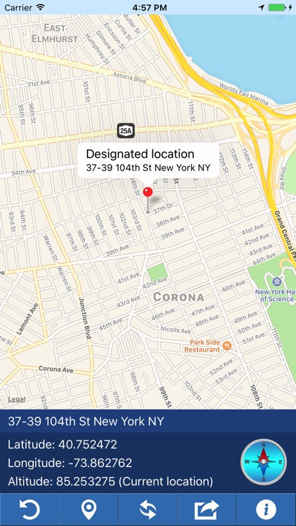 myLoc Pro: Search and share location