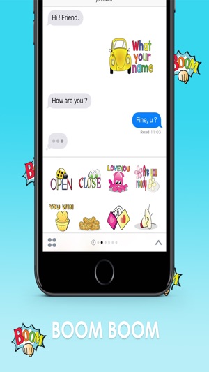 BOOM Stickers for iMessage(圖2)-速報App