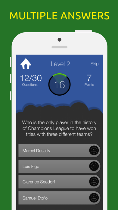 Football Quiz Test Trivia Game screenshot 2