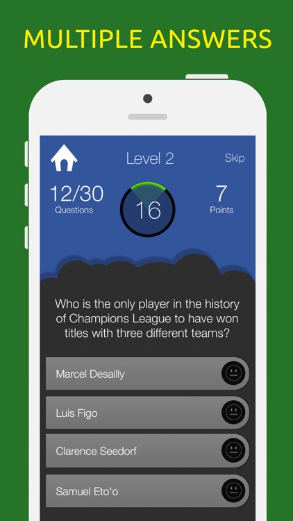 Football Quiz Test Trivia Game