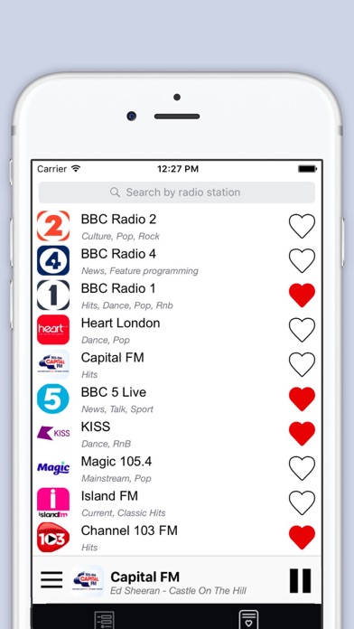 Radio UK : british radios FM screenshot 2