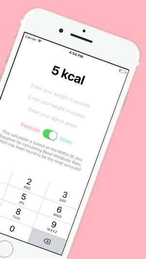 BMRCalculator - Lose Weight by Calculating BMR!(圖3)-速報App