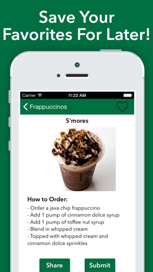 Secret Menu for Starbucks Pro!(圖3)-速報App