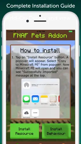 Game screenshot FNaF Add-On for Minecraft PE mod apk