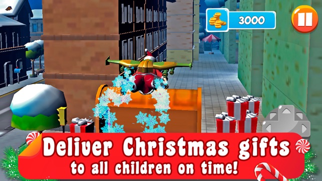 Flying Santa Jetpack Skydiving Air Race Full(圖2)-速報App