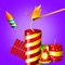 Diwali Firecrackers Simulator a game in which you can play with full of joy and happiness of exploding different types of crackers