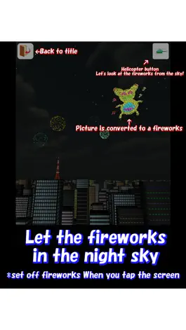 Game screenshot Fireworks drawing - edu app apk