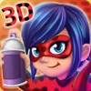 3D Ladybug Subway Miraculous Adventure