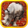 Raging Rhino Simulator - 3D Wild Rhino Rampage rhino steel buildings 