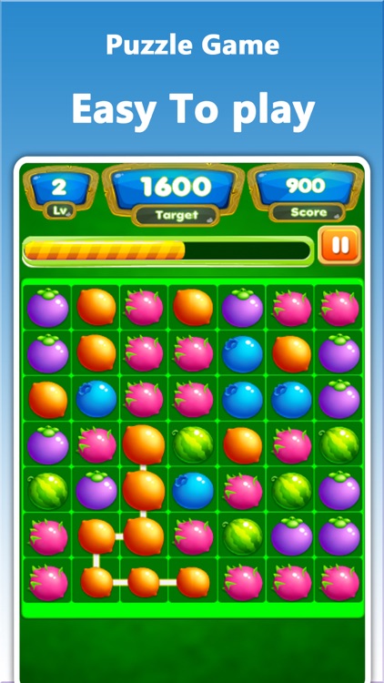 Fruit Dash Puzzle Mania Legends - Match 3 Game