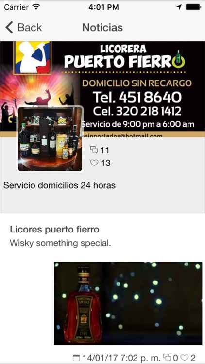 Licorera Puerto Fierro