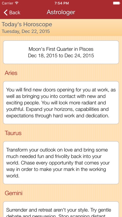 Astrologer - Zodiac Signs screenshot-4
