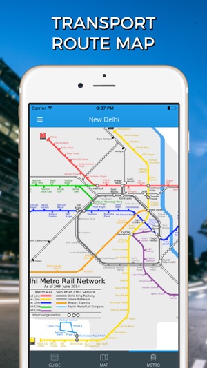 New Delhi Travel Guide with Offline Street Map(圖5)-速報App