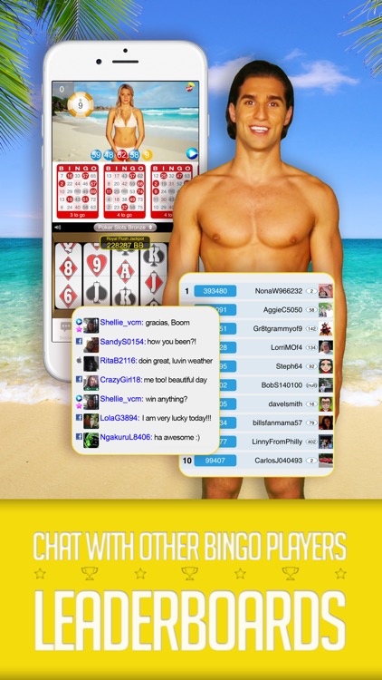 BEACH BINGO - Live Beach Bingo & Slots!