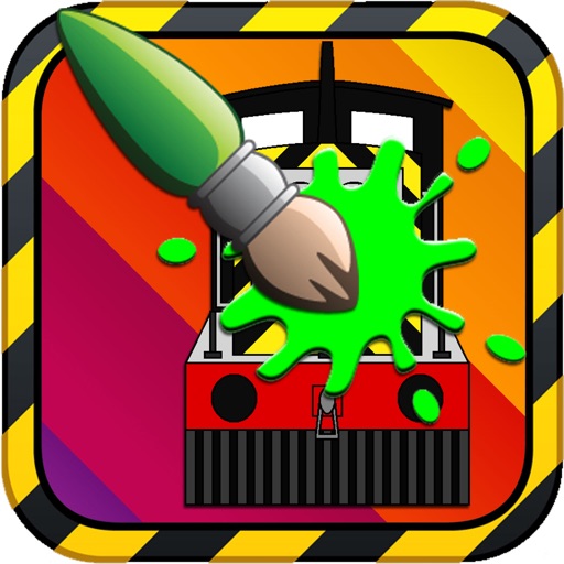 Coloring Page Thomas friends Version iOS App
