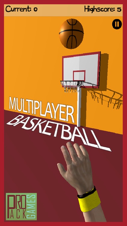 Classic Multiplayer Basketball game: Flick & Throw