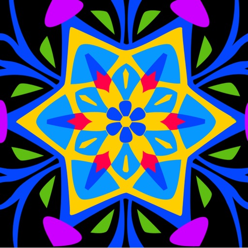 KaleidoDraw — a kaleidoscope drawing pad icon