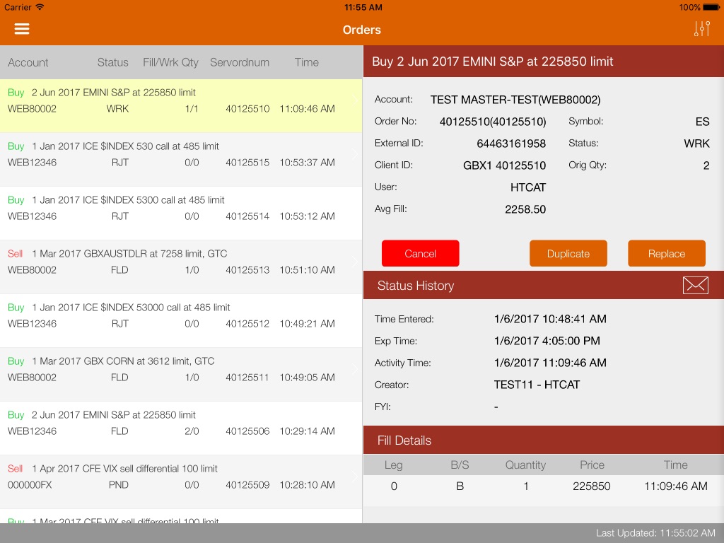 RJO Futures Mobile Trader screenshot 2