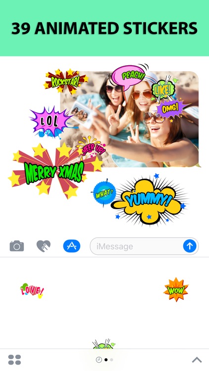 Comic 3D - Animated Comic Effect Stickers screenshot-0