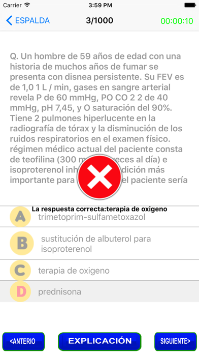 How to cancel & delete Prueba de Medicina Interna from iphone & ipad 2